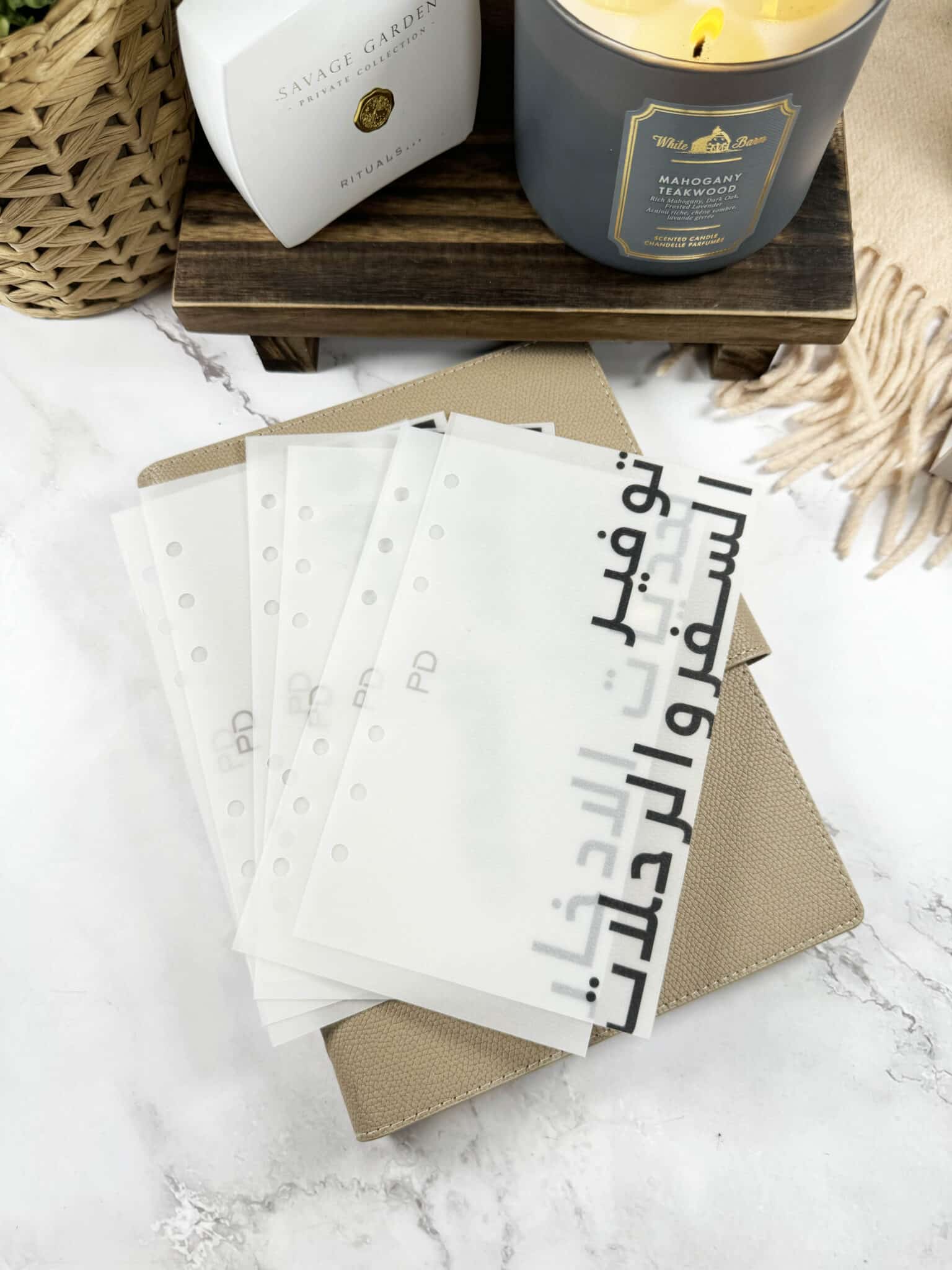 DASH BOARDS FOR A6 BINDERS | فواصل لبلانرات الوسط (ar copy) - الصورة 14
