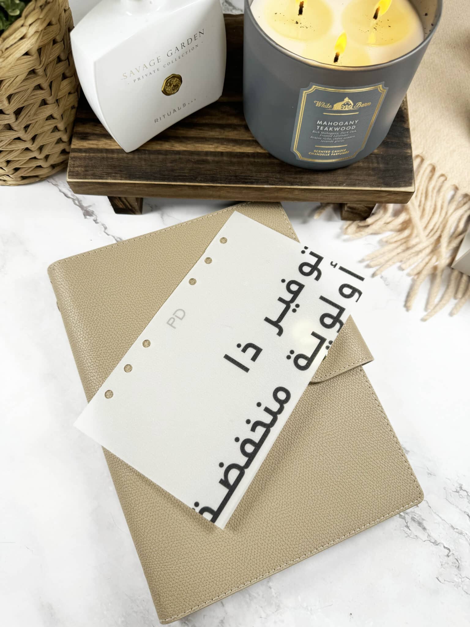 DASH BOARDS FOR A6 BINDERS | فواصل لبلانرات الوسط (ar copy) - الصورة 3
