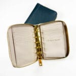 A8 Mini Wallet Binder Saffiano | محفظة قياس الميني سافيانو