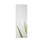 White tulip Mini Dashboard A5