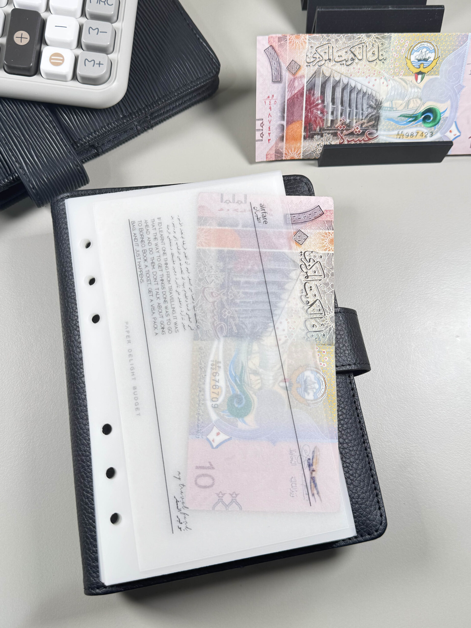 New Two line cash envelopes Travel funds | الاظرف ذو خطين الجديدة للسفر